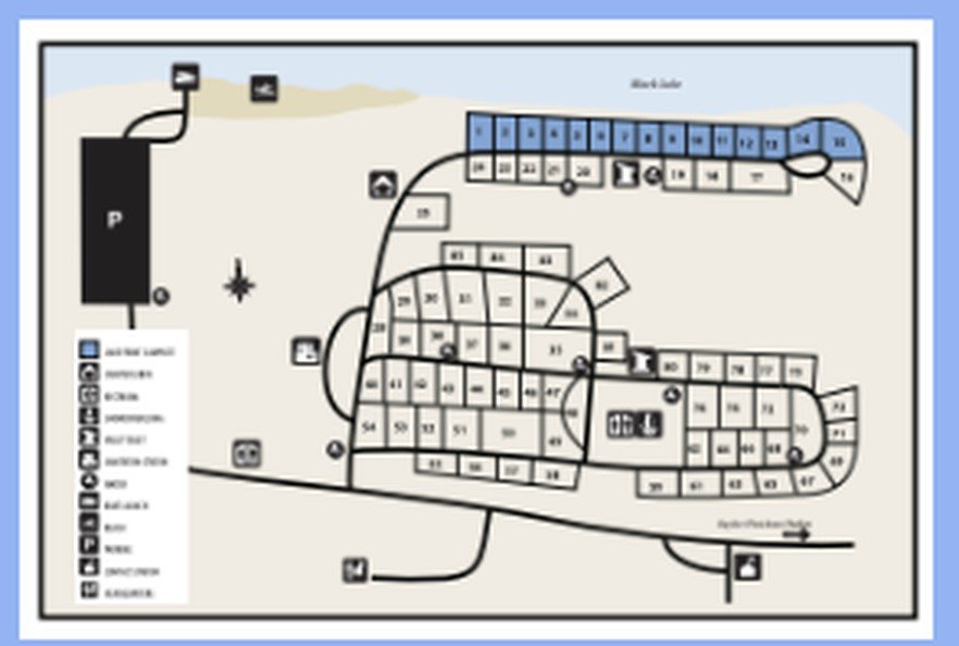 Onaway State Park campground map