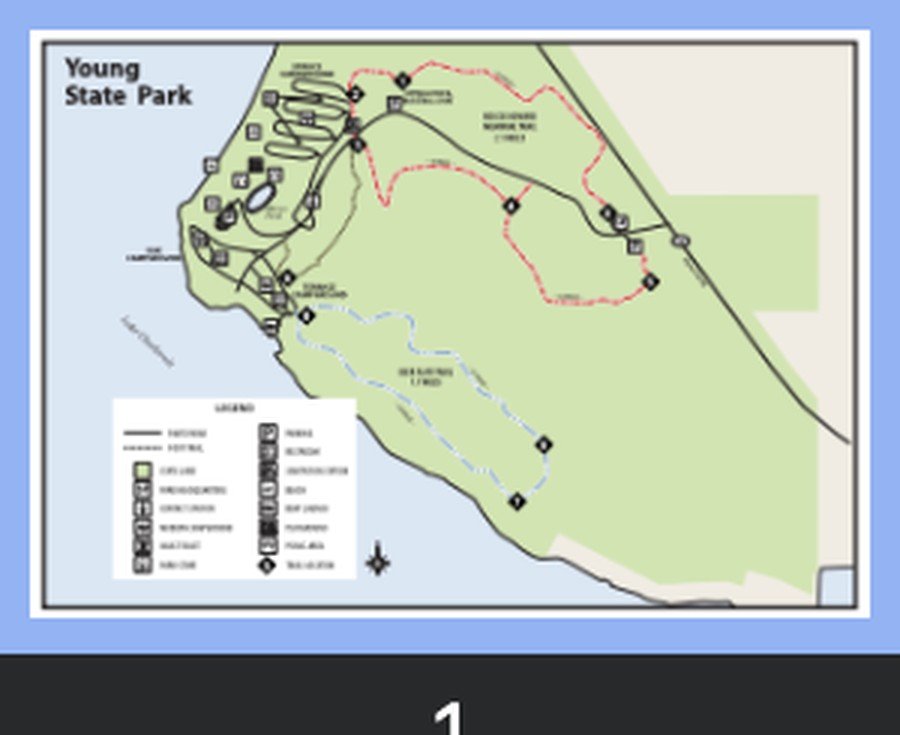 Young State Park map